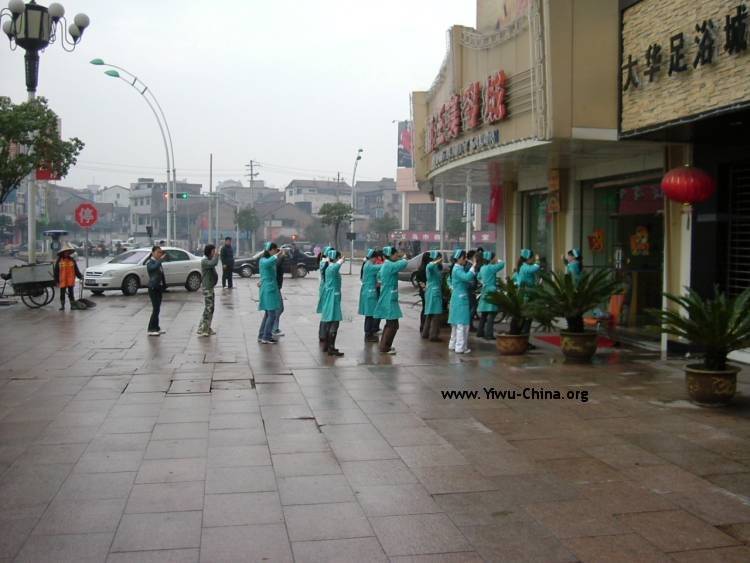 Yiwu City in China
